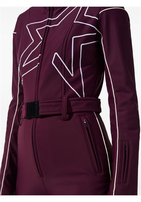 Burgundy Sammy Star ski suit Perfect moment - women PERFECT MOMENT | W30010882189